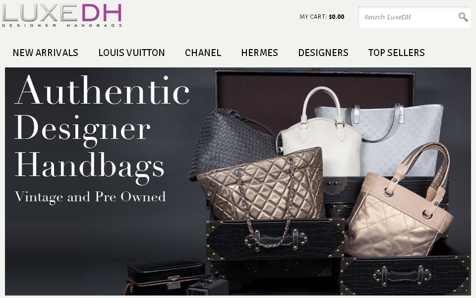 Luxe Designer Handbags